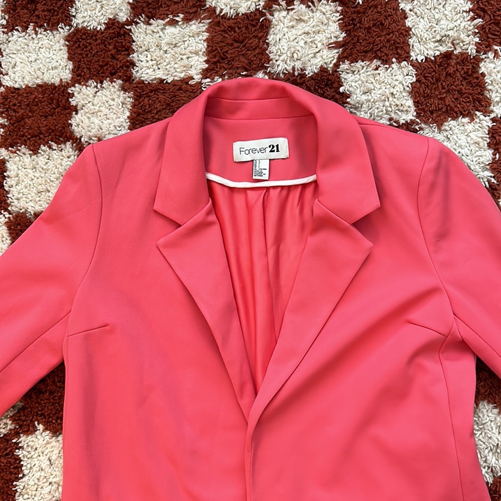 Forever 21 • pink blazer - Picture 2 of 6
